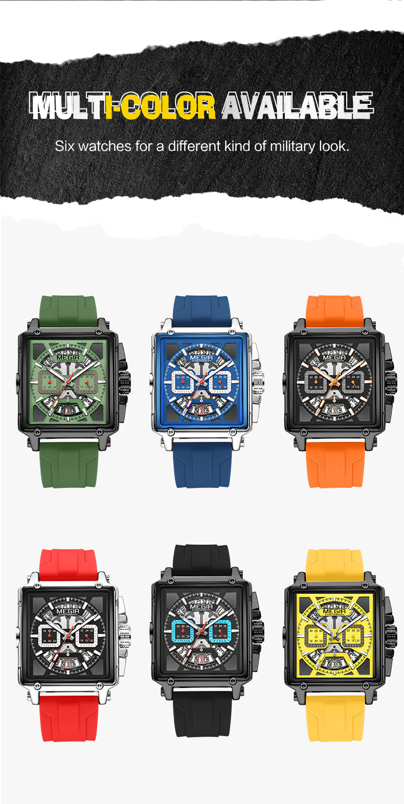 MEGIR Square Edge 2233