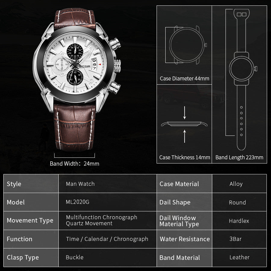 MEGIR Classic Leather 2020